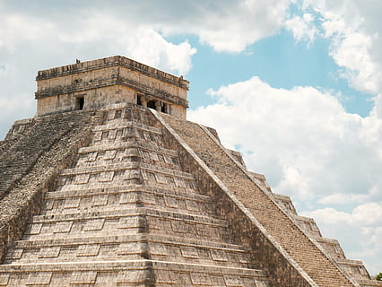 mexico, chichén itzá, architecture, built structure, sky HD wallpaper
