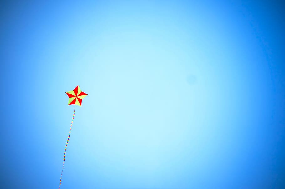 sky, sunlight, line, blue, toy, macro photography, atmosphere of earth HD wallpaper