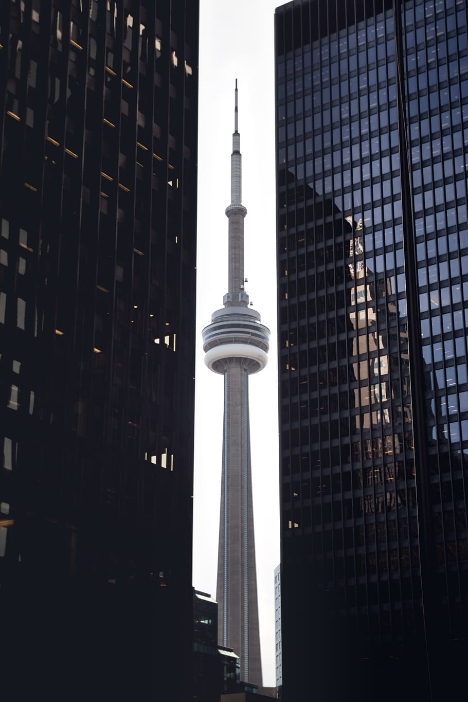 toronto, canada, tower, wallpaper, city, downtown, urban, cntower HD wallpaper