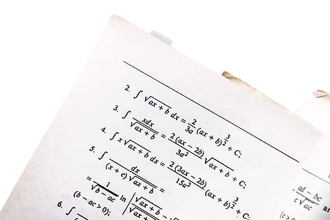 book, closeup, college, homework, macro, math, numbers, school HD wallpaper