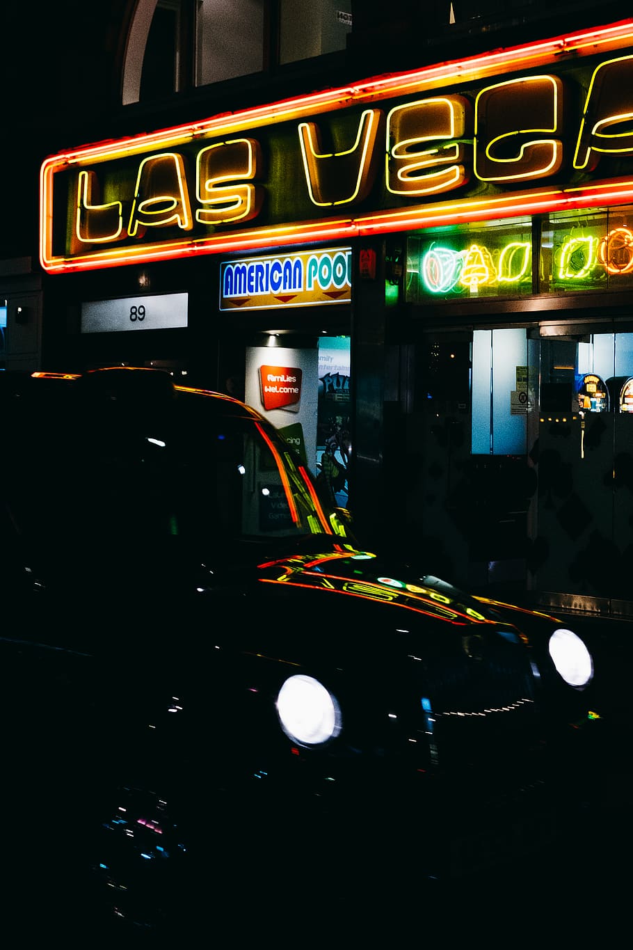 london, united kingdom, black cab, taxi, las vegas, street photography, HD wallpaper