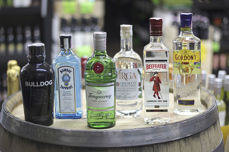 rum, drink, alcohol, drinks, alcoholic, bottles, bar, container HD wallpaper