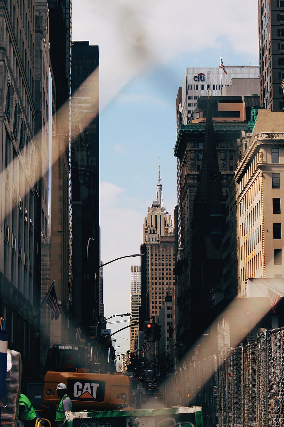 empire state building during daytime, metropolis, urban, city HD wallpaper