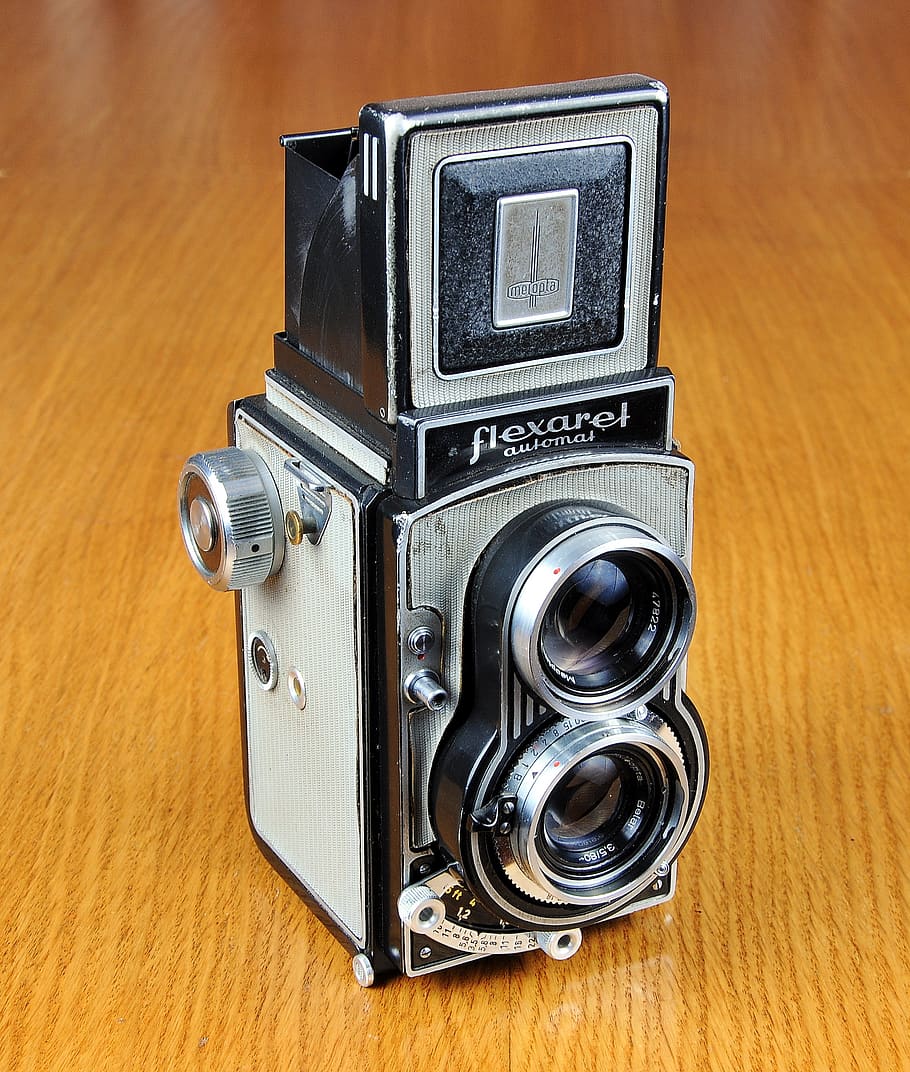 camera, old camera, meopta, flexaret, photo, lens, foto, slr HD wallpaper