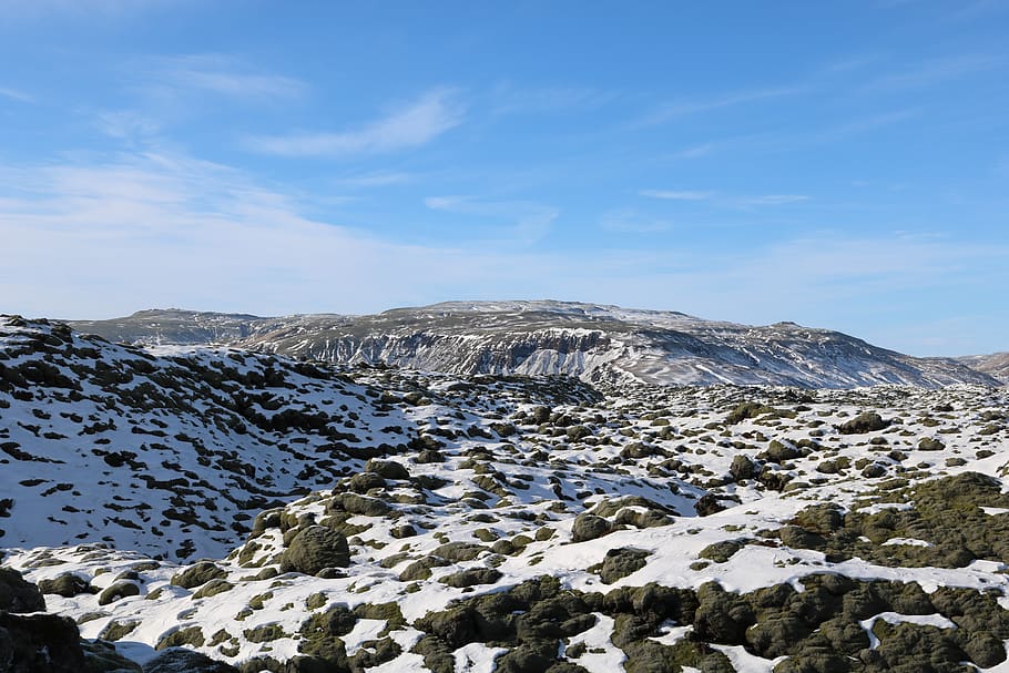 white snow-covered mountain, nature, land, outdoors, scenery HD wallpaper