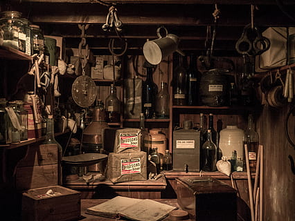 storage room filled with stuff, indoors, container, large group of objects HD wallpaper