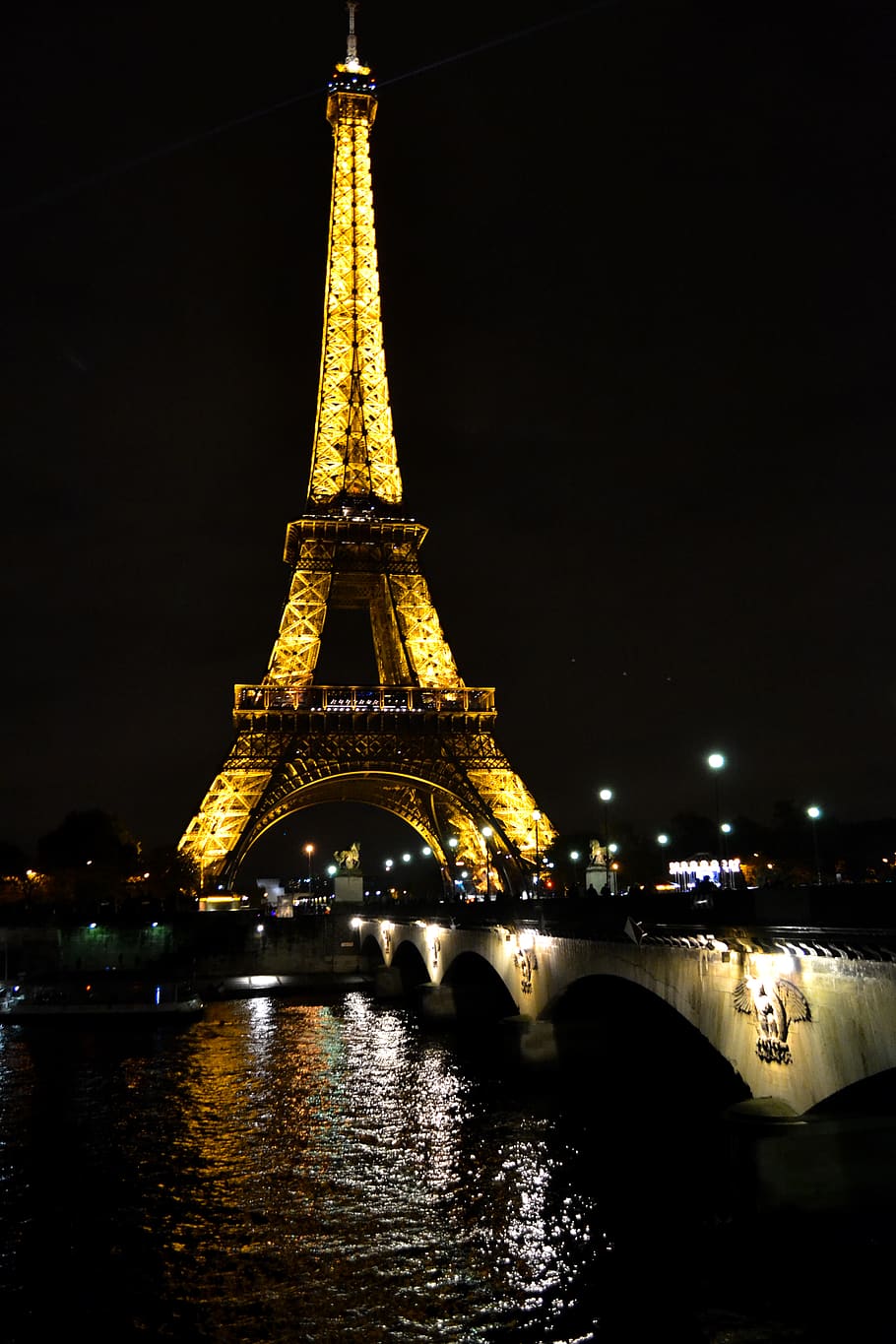 france, paris, tour eiffel, architecture, night, built structure HD wallpaper
