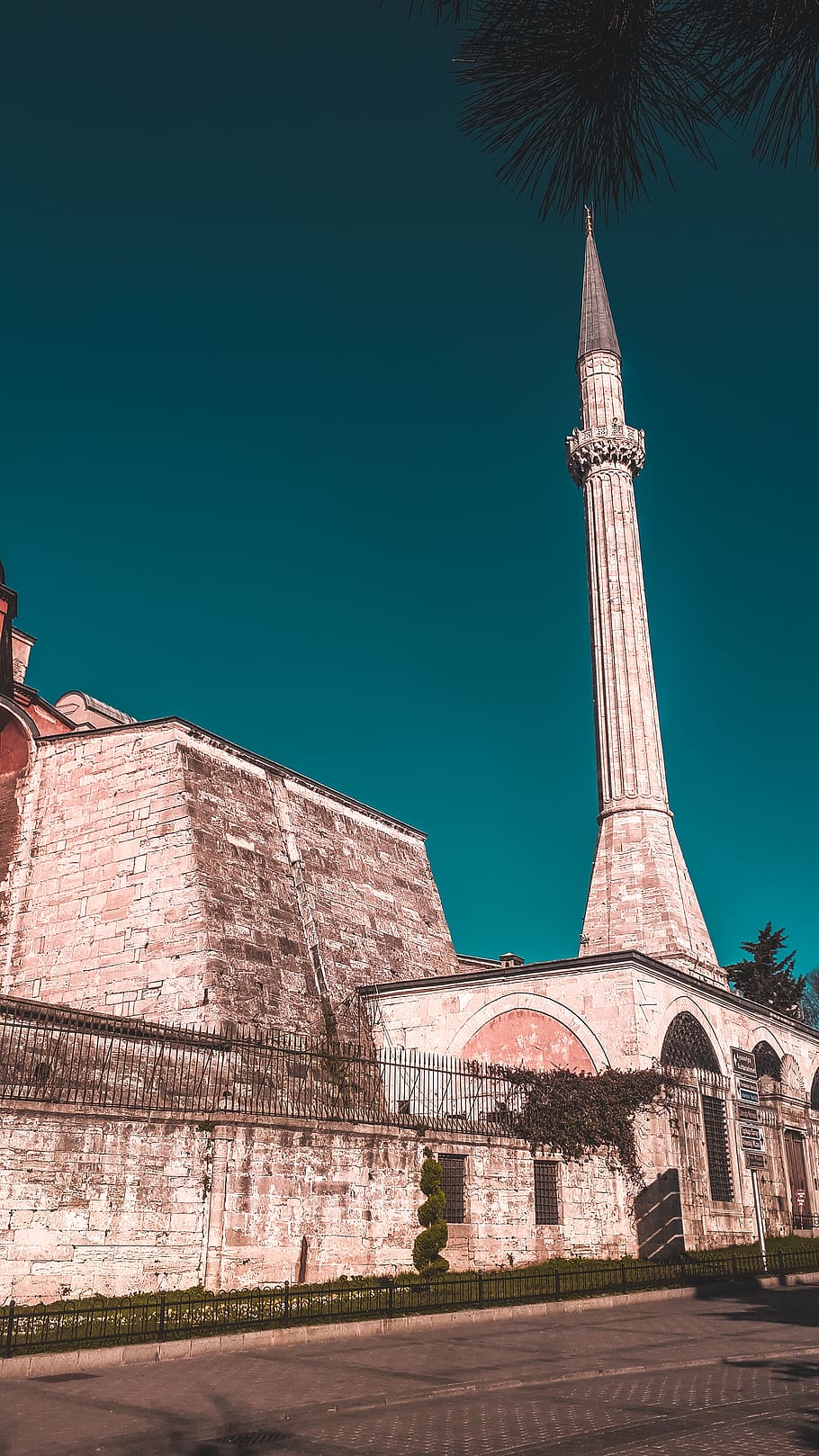 architecture, building, tower, spire, steeple, castle, brick HD wallpaper