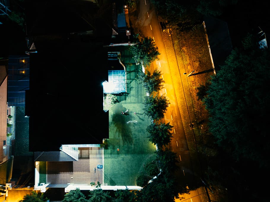 night, building exterior, architecture, illuminated, built structure HD wallpaper