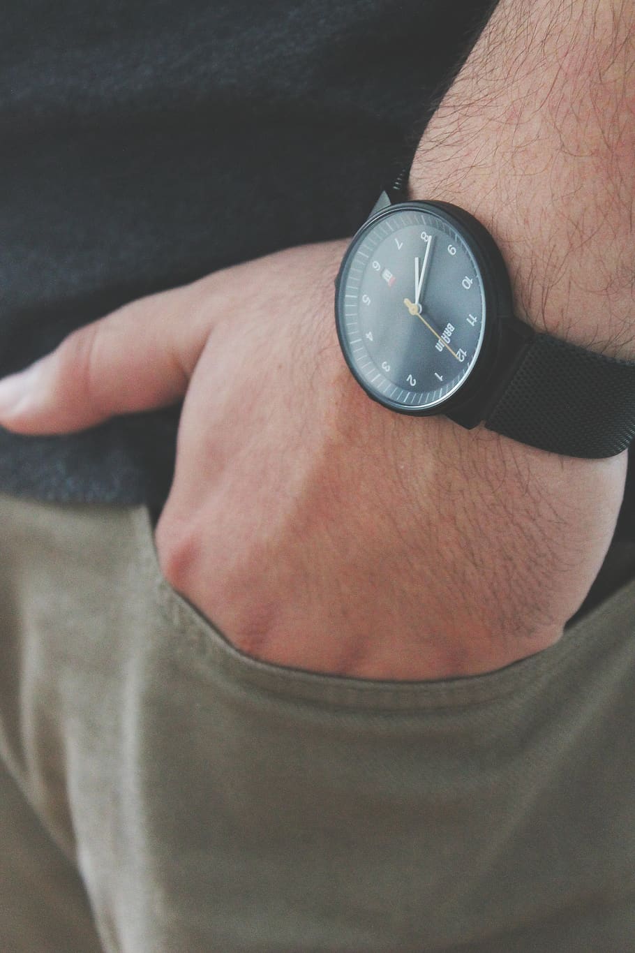 one person, human body part, hand, human hand, time, real people HD wallpaper