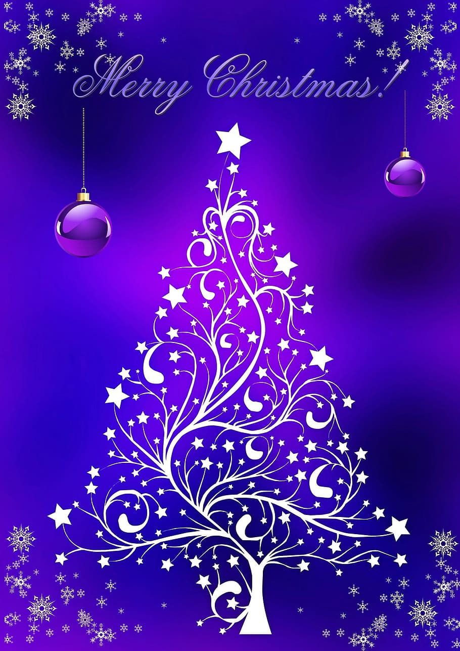 christmas, event, card, invitation, tree, christmas decoration HD wallpaper