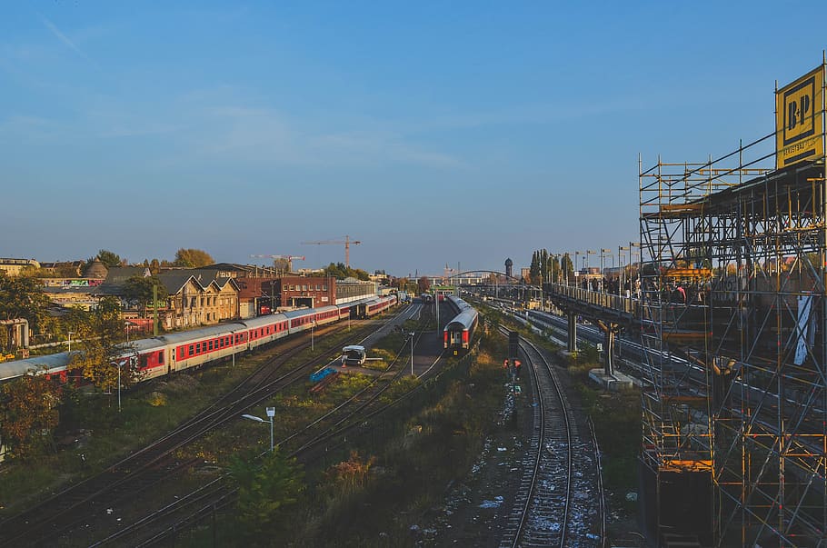 germany, berlin, metro, berlín, train, tube, underground, train station HD wallpaper