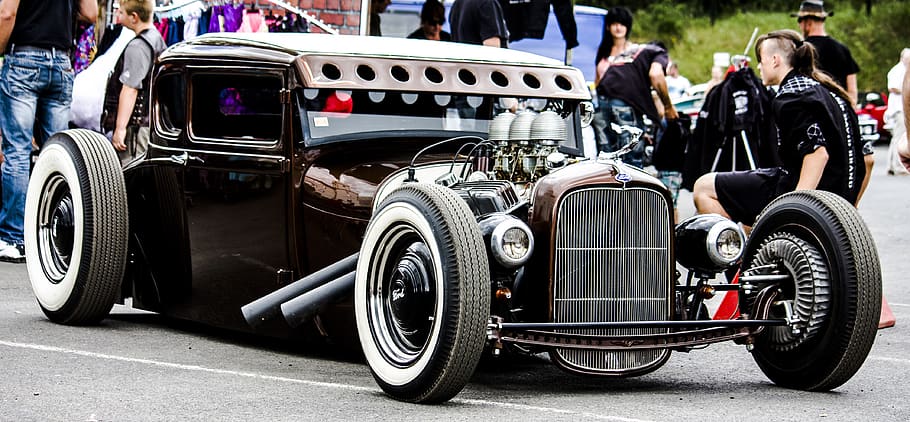 classic car, oldtimer, auto, vehicle, automotive, retro, american HD wallpaper