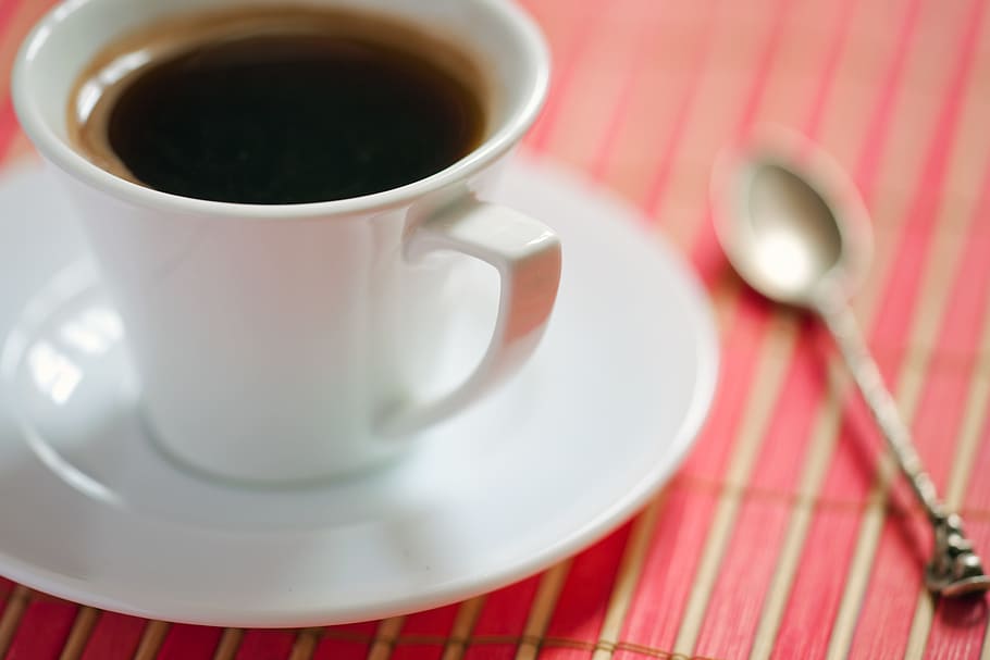coffee, cup, aromatic, beverage, black, breakfast, brown, cafe HD wallpaper