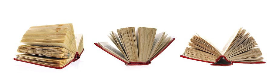book, open, school, old, literature, isolated, page, aged, white HD wallpaper