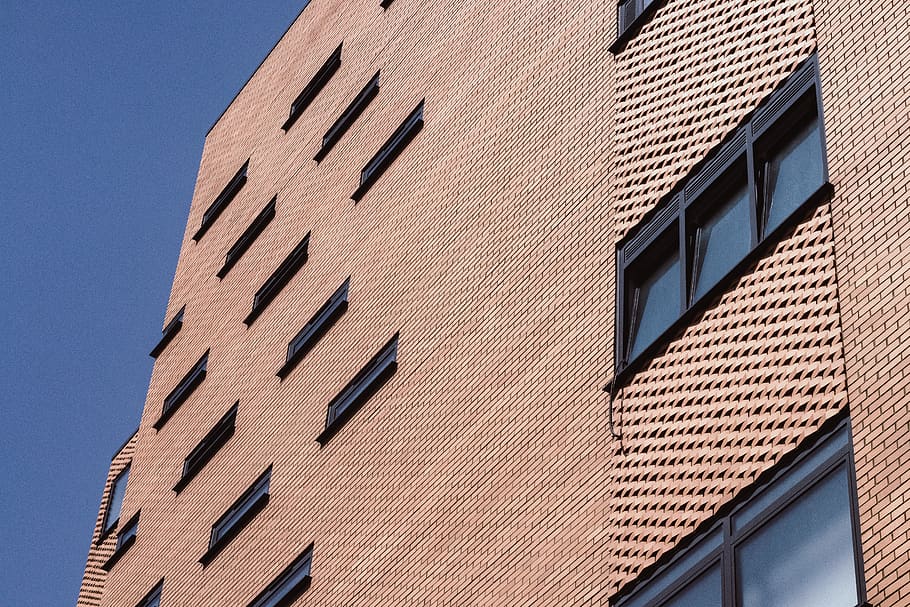 building, sky, geometry, architecture, building exterior, built structure HD wallpaper