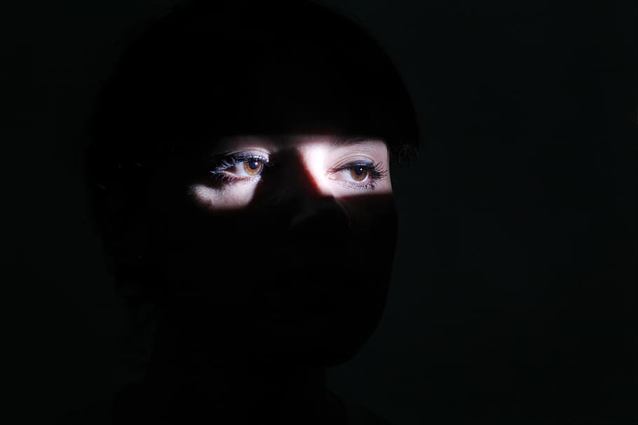 eyes, portrait, luz, light, shape, one person, looking at camera HD wallpaper