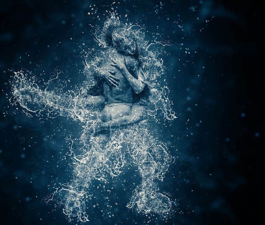 dance, dancers, ballet, performance, motion, water, nature HD wallpaper