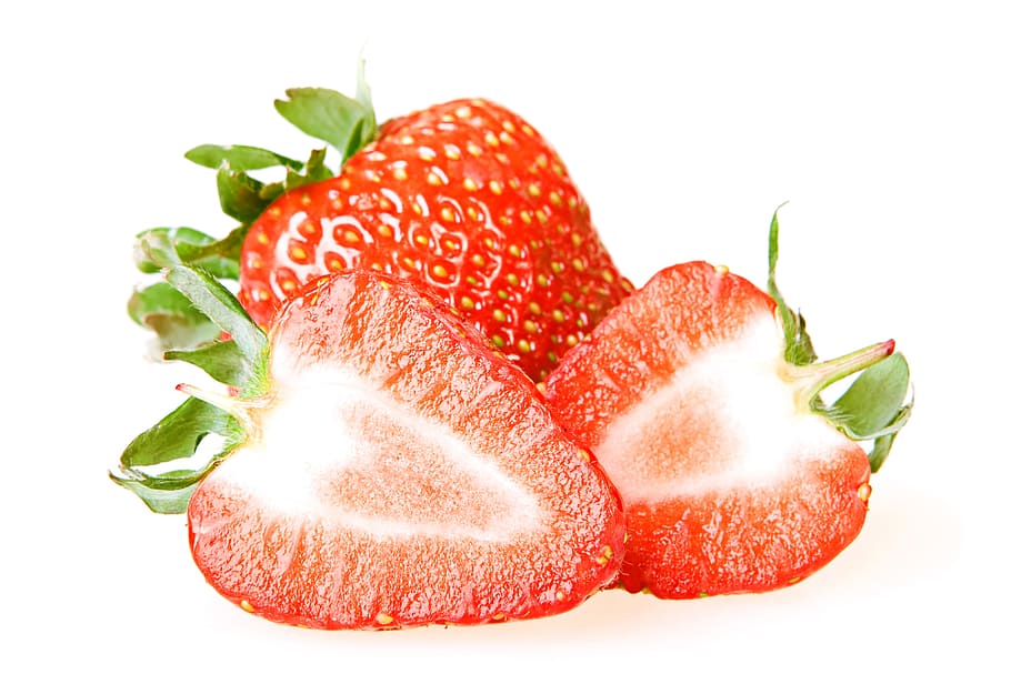 slice, white, fresh, freshness, leaf, cut, fruit, food, health HD wallpaper