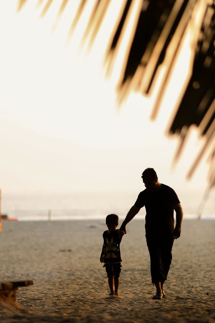 cox's bazar, bangladesh, two people, beach, water, sea, land, HD wallpaper