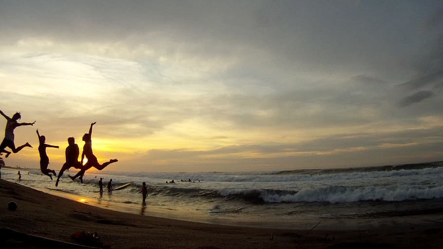 cloud, space, tree, tranquil, weather, sunlight, coast, outdoor HD wallpaper