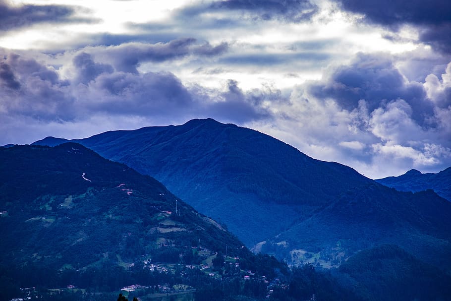 landscape, mountains, sky, beautiful, sunrise, cloud - sky HD wallpaper