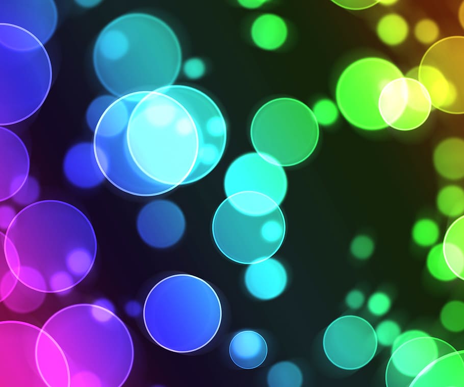 con2011, abstract, background, circles, color, colorful, graphic HD wallpaper