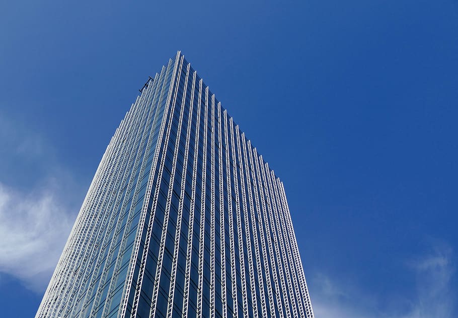 facade, skyscraper, architecture, view, building, modern, high HD wallpaper