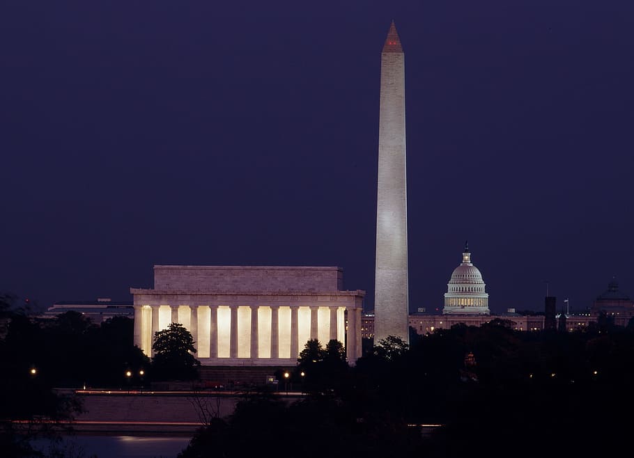 architecture, construction, building, monument, america, urban HD wallpaper