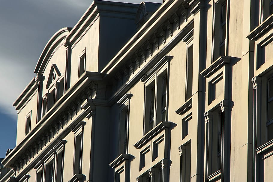 ireland, killarney, building, windows, shadows, built structure HD wallpaper