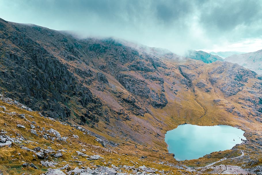 mountain, scenics - nature, beauty in nature, non-urban scene HD wallpaper