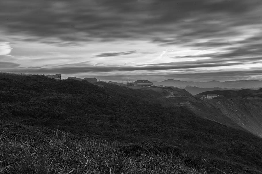 spain, verdicio, clouds, sunset, cloud - sky, mountain, environment HD wallpaper