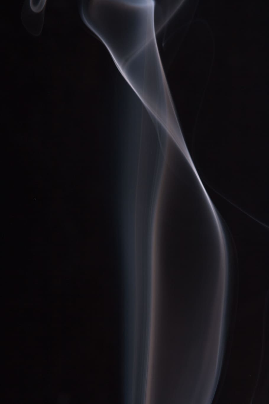 smoke, abstract, shapes, black, texture, background, fog, effect HD wallpaper