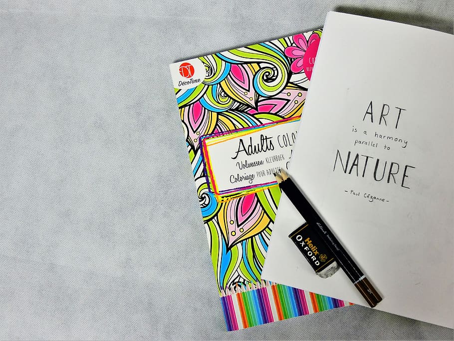 art, colour, creative, nature, quotes, words, typography, drawing HD wallpaper