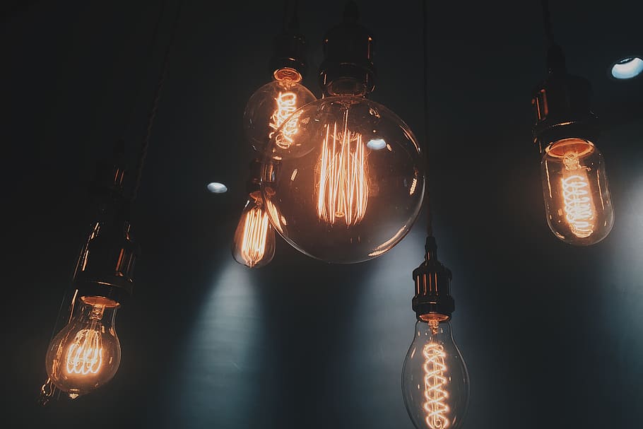 light, bulb, electricity, blur, dark, lighting, lighting equipment HD wallpaper