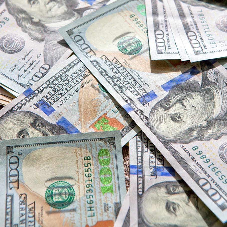 dollar, dollars, new, pile, bills, heap, debt, nobody, many HD wallpaper