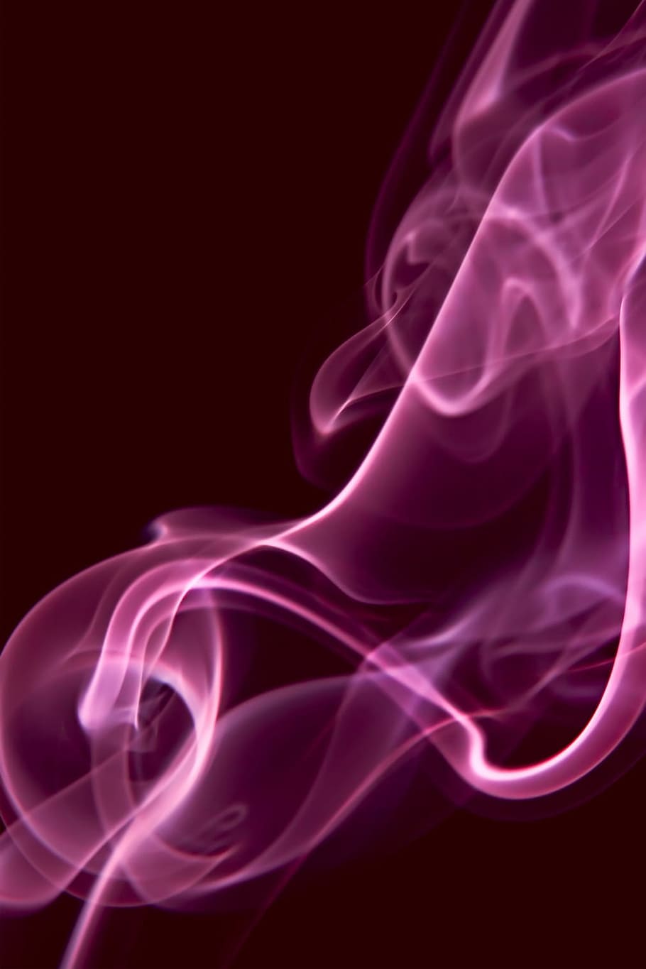 background, smoke, isolated, black, smooth, shape, abstract HD wallpaper