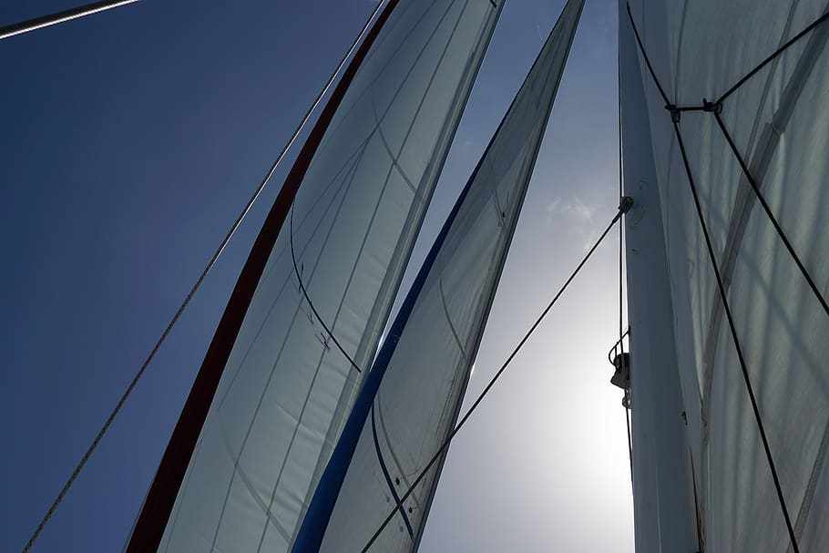 guadeloupe, sailing, sun, strings, slates, boat, marine, navigation HD wallpaper