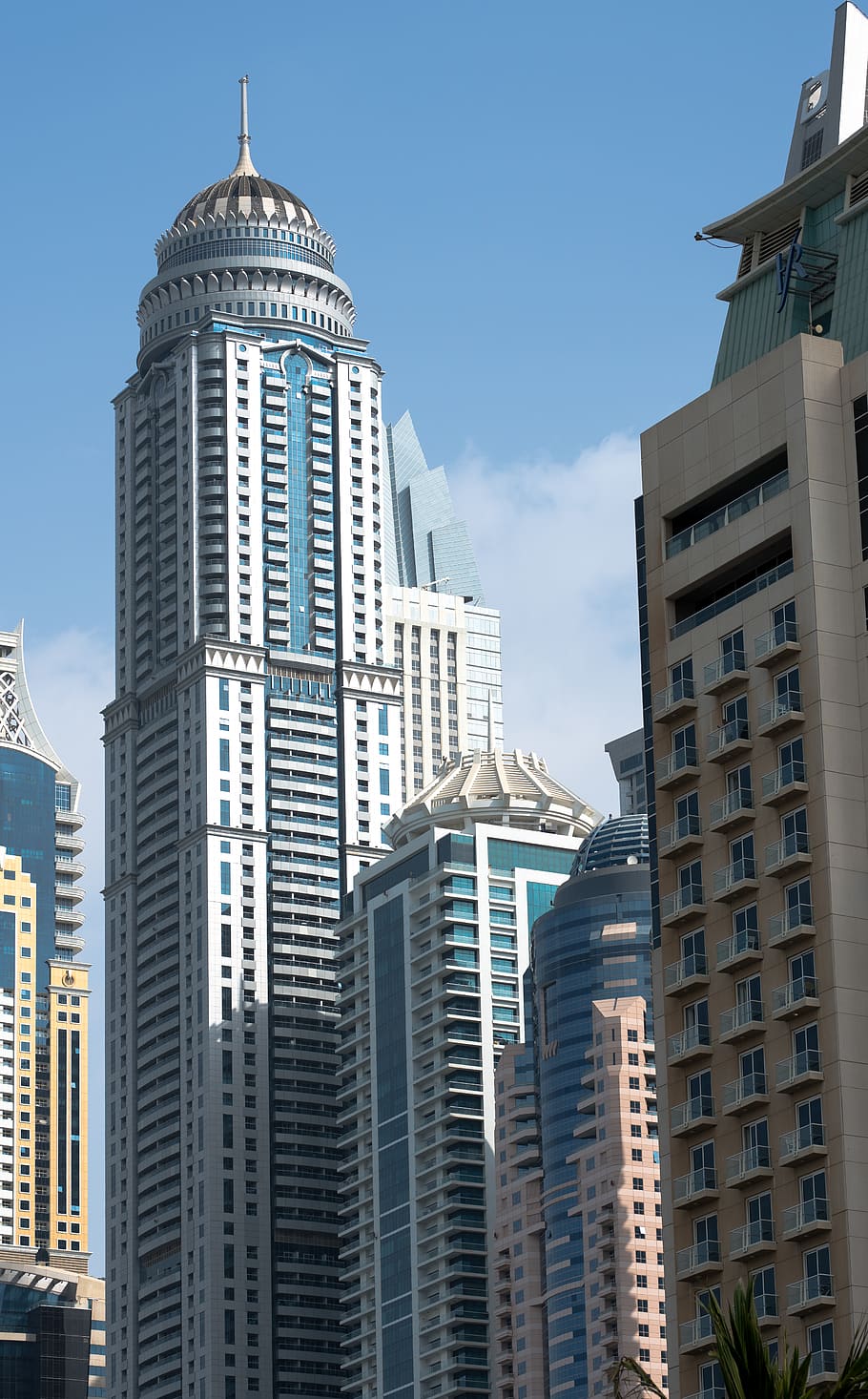 dubai, united arab emirates, skyscrapers, uae, city, modern, HD wallpaper