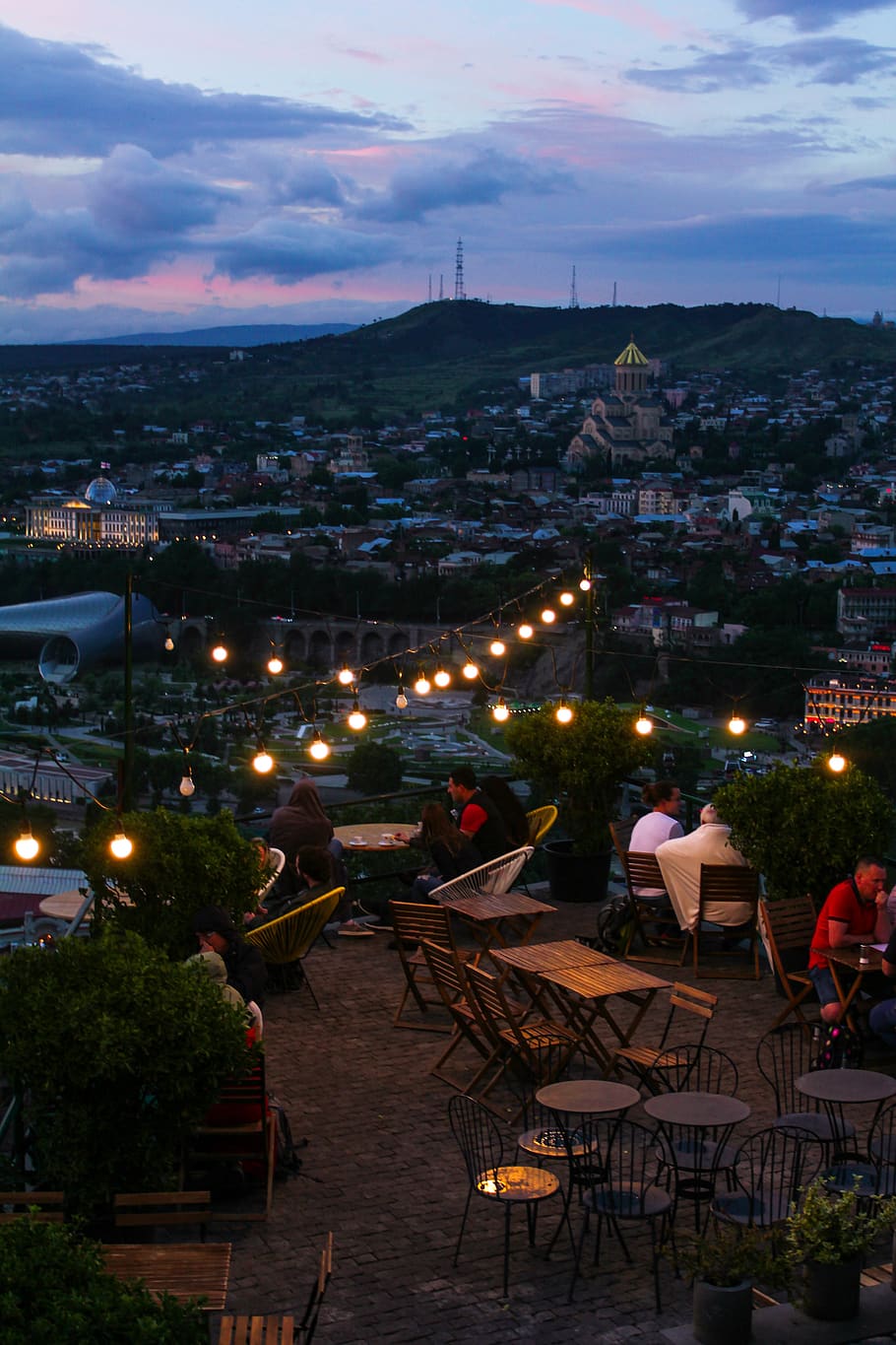 City view of tbilisi, georgia on Craiyon