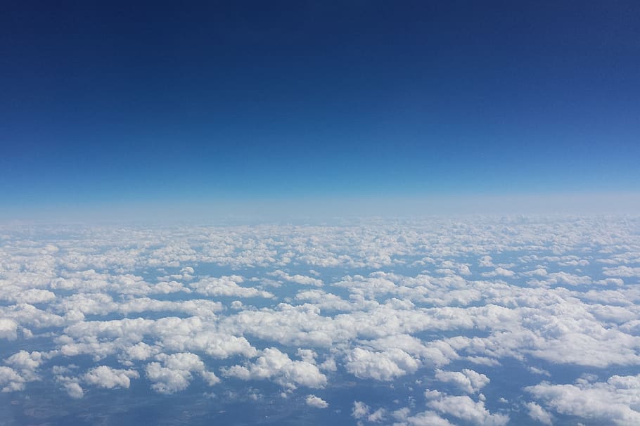 latvia, sky, cloudscape, blue, cloud - sky, beauty in nature HD wallpaper