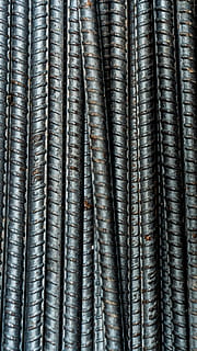 black metal bars, machine, screw, industrial, wheel, cylinder HD wallpaper