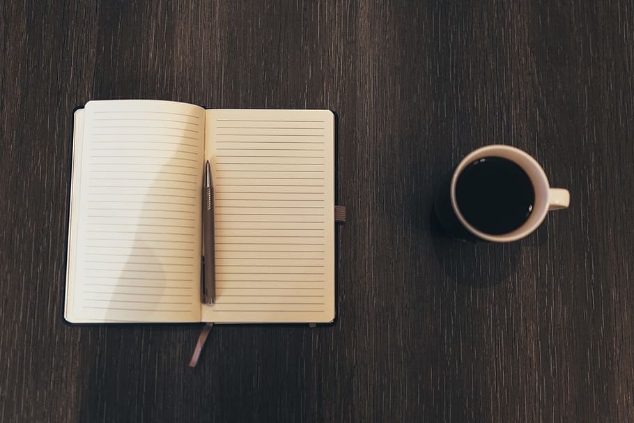 coffee, time, diary, break, drink, hot, warm, food and drink HD wallpaper
