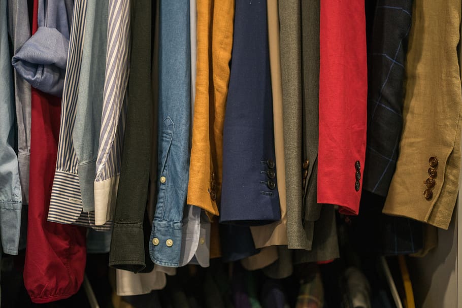 Assorted Cloth Lot, apparel, assortment, boutique, clothes, color, HD wallpaper