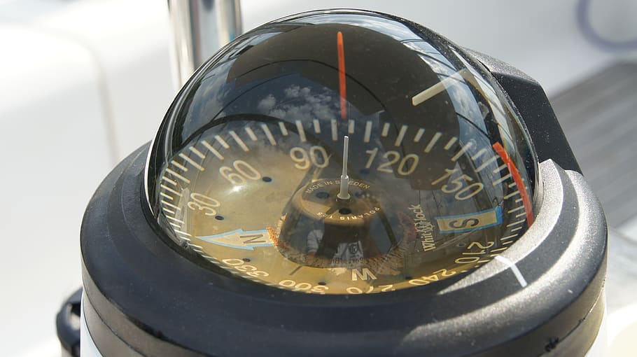 compass, direction, target, navigational compass, number, close-up HD wallpaper
