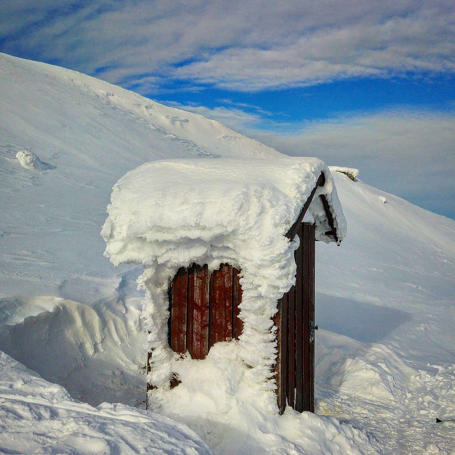 snow, winter, ice, mountain, cold, frozen, frost, frosty, privy HD wallpaper