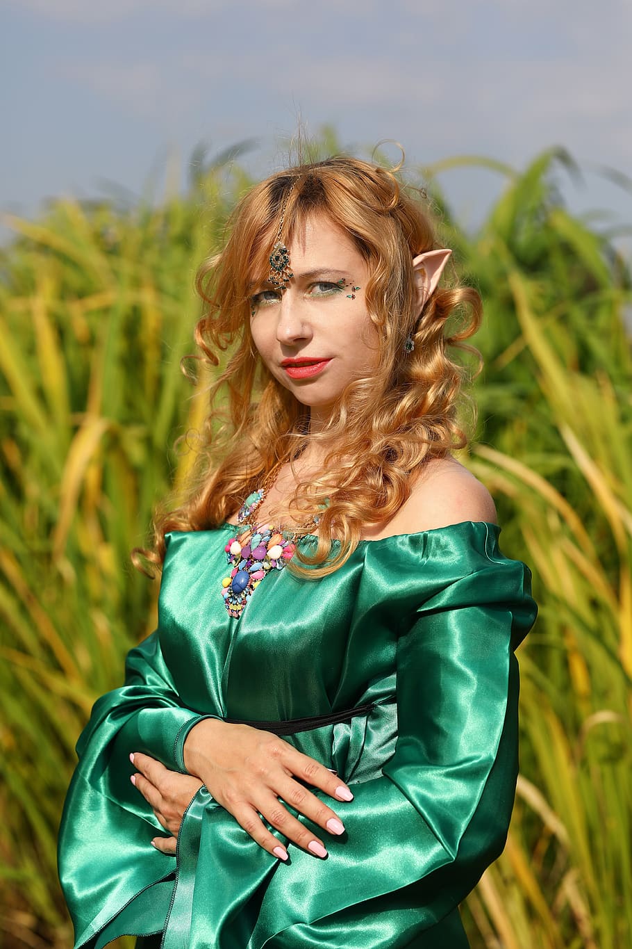 elf, magic, the enchantress, princess, story, fabulously, cosplay, HD wallpaper