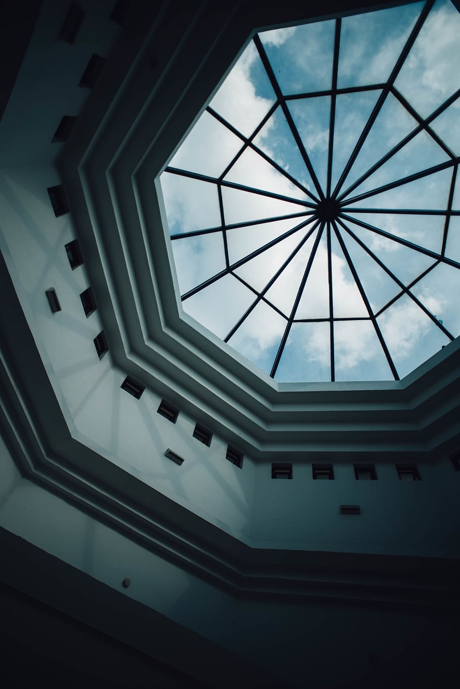 built structure, architecture, low angle view, indoors, no people HD wallpaper