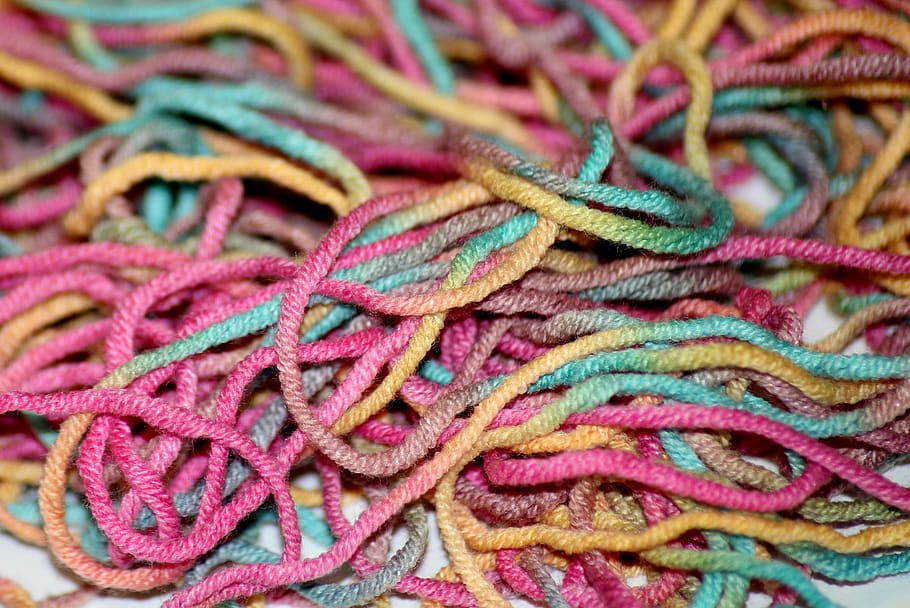 wool, yarn, color, tangled, handicraft, wallpaper, texture HD wallpaper