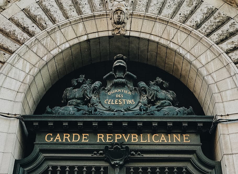 Garde Repvpblicaine building, architecture, trademark, symbol HD wallpaper